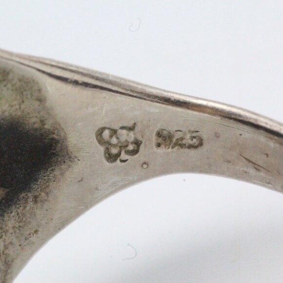 HENRY MORGAN IMPORTANT EAGLE SLEEPING BEAUTY TURQUOISE MEN'S RING - Picture 9 of 10